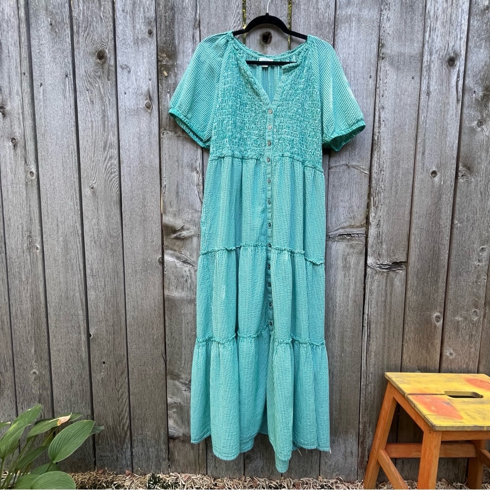 Sundance Teal Maxi Dress